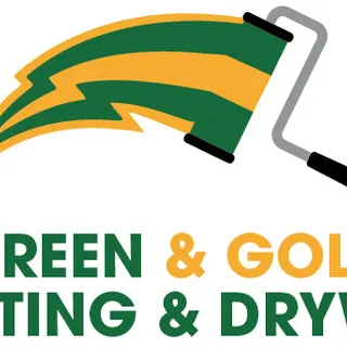 Green and Gold Painting and Drywall