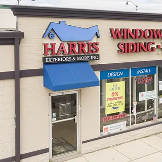 HARRIS ROOFING, SIDING, WINDOWS & DOORS