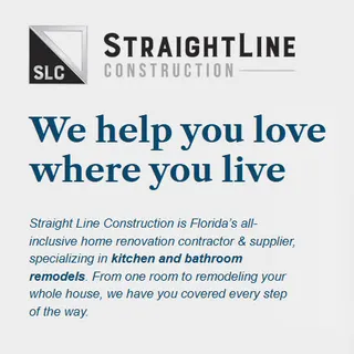 Straight Line Construction - Kitchen & Bath Remodel (Ocala)