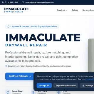 Immaculate Drywall Repair