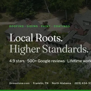 Three Stone Roofing and Exteriors