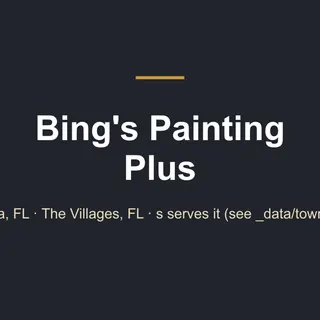 Bings Painting Plus